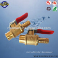 brass 1/4 inch litter ball valve for water ,gas